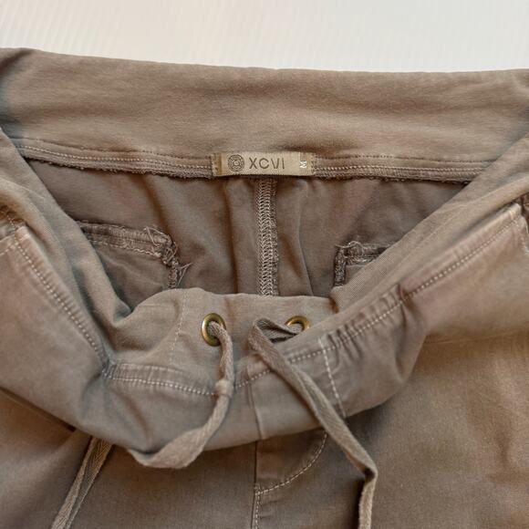 XCVI Utility Pants Cotton Brown Women’s Medium Casual Cozy Gorpcore Minimalist - Picture 3 of 16